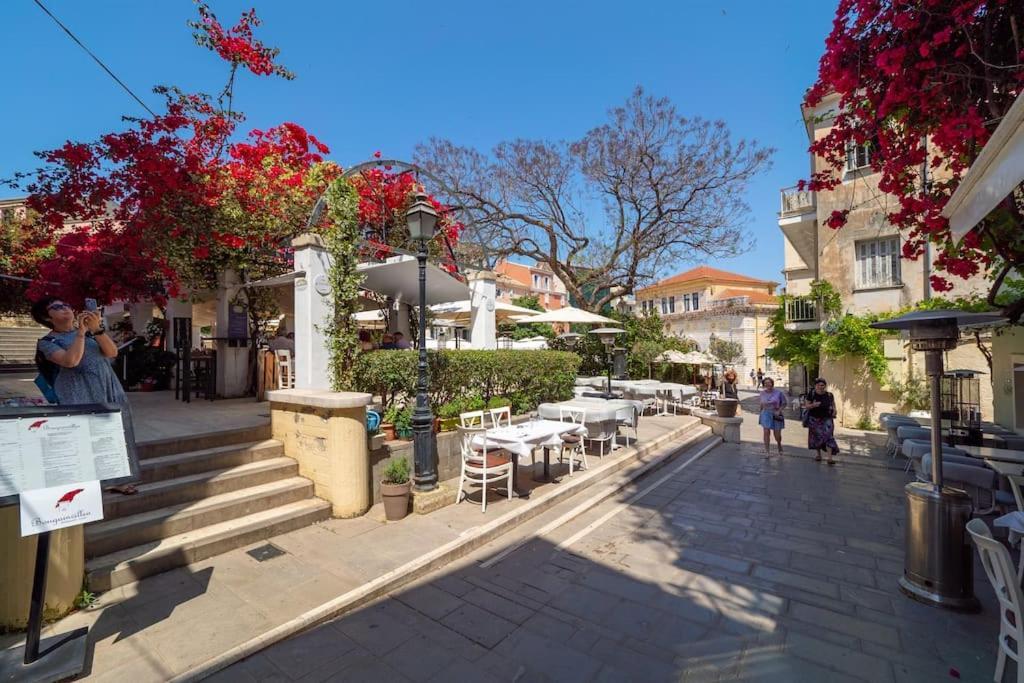 Ferienwohnung Old Town Corfu Romantic Studio Manto Nymfes Exterior foto