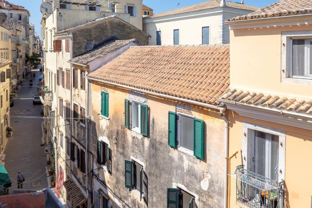Ferienwohnung Old Town Corfu Romantic Studio Manto Nymfes Exterior foto